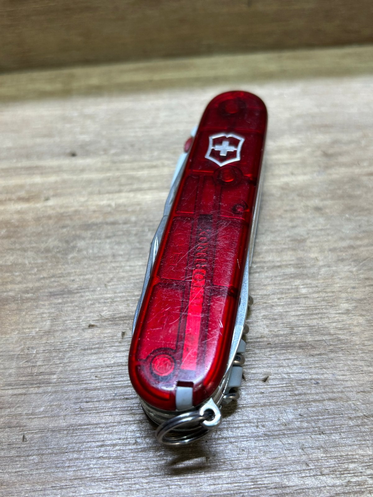 Victorinox zakmes met lampje, Ophalen of Verzenden, Gebruikt