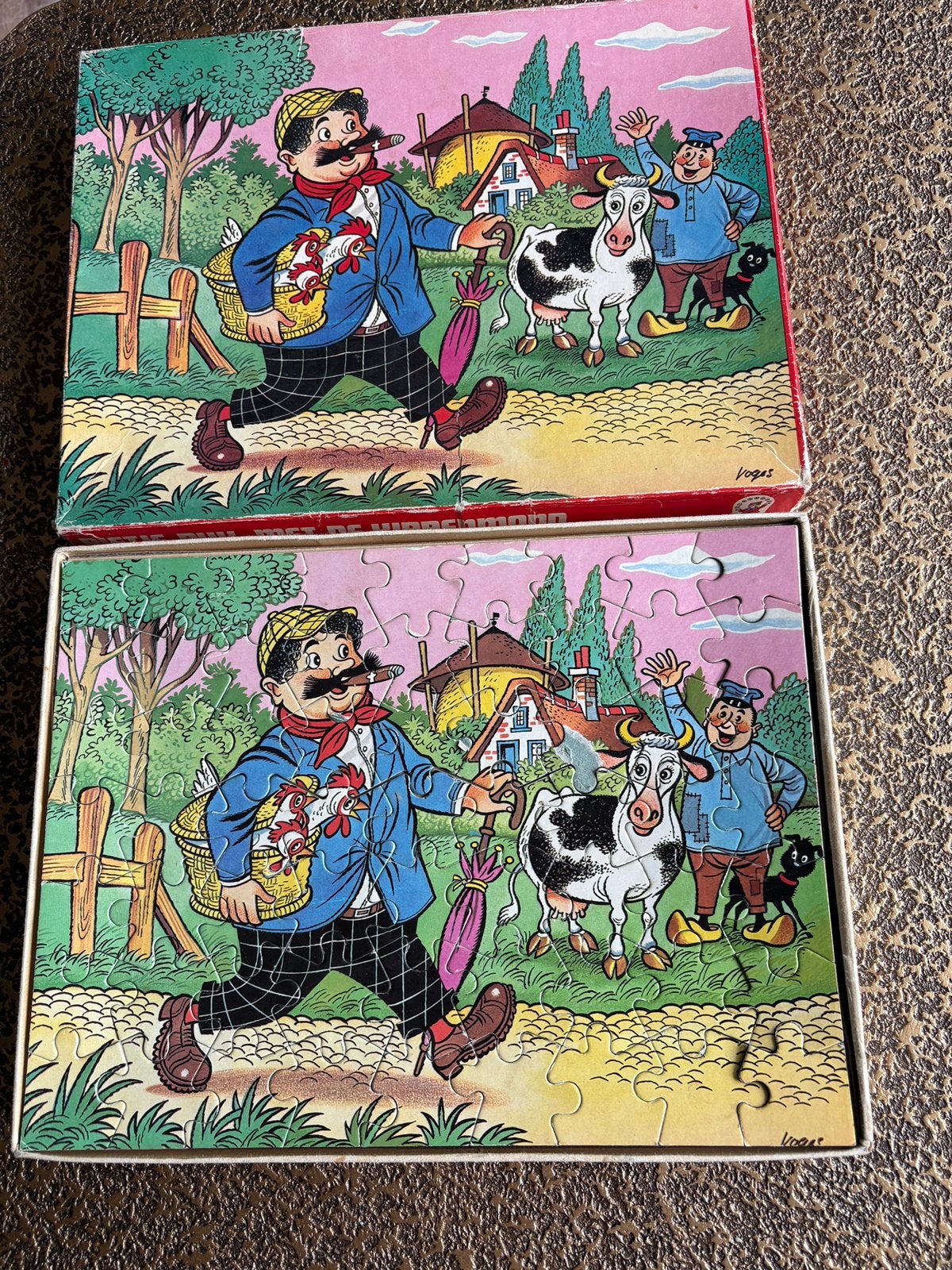 Puzzel pietje puk, Ophalen of Verzenden, Meer dan 50 stukjes, Gebruikt