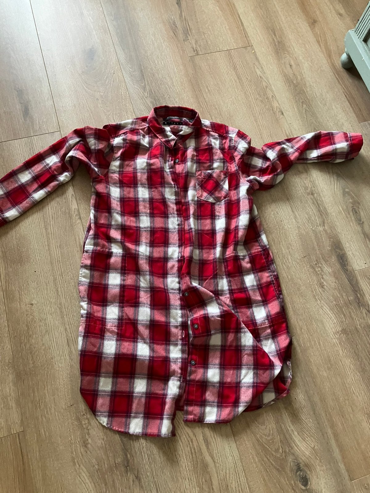Super leuk overhemd jurkje Scotch&Soda mt L bijna gratis, Ophalen of Verzenden, Zo goed als nieuw, Maat 42/44 (L)