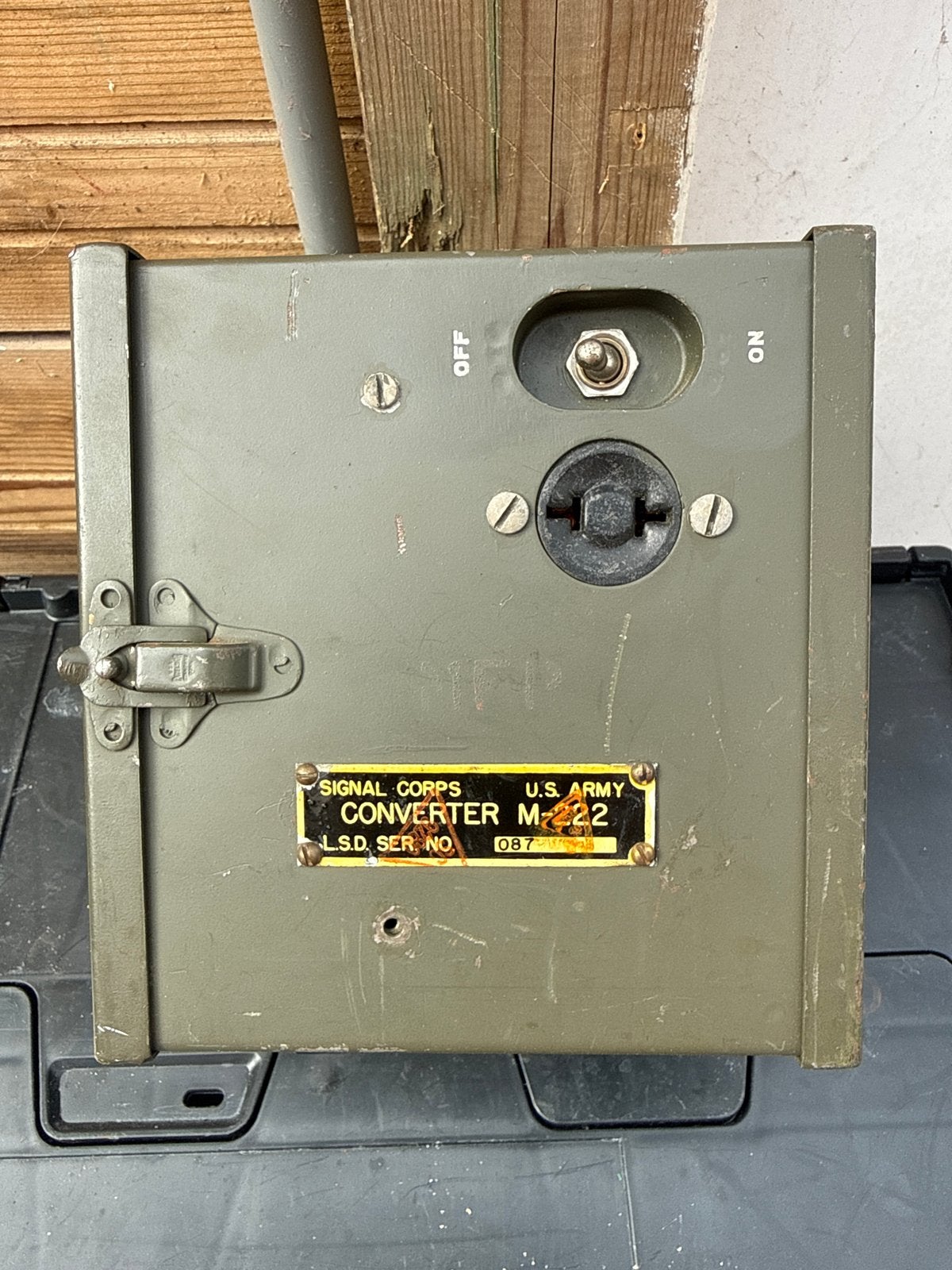 U.S. Army Signal Corps Converter M-222 (WOII/Na-oorlogs), Ophalen of Verzenden
