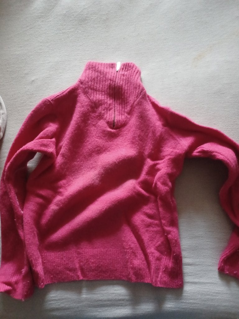 roze vest van wol - maat M, Ophalen of Verzenden, Zo goed als nieuw, Maat 48/50 (M), Roze