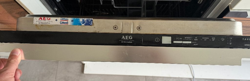 Vaatwasser AEG, Ophalen, Gebruikt, Minder dan 85 cm, Inbouw