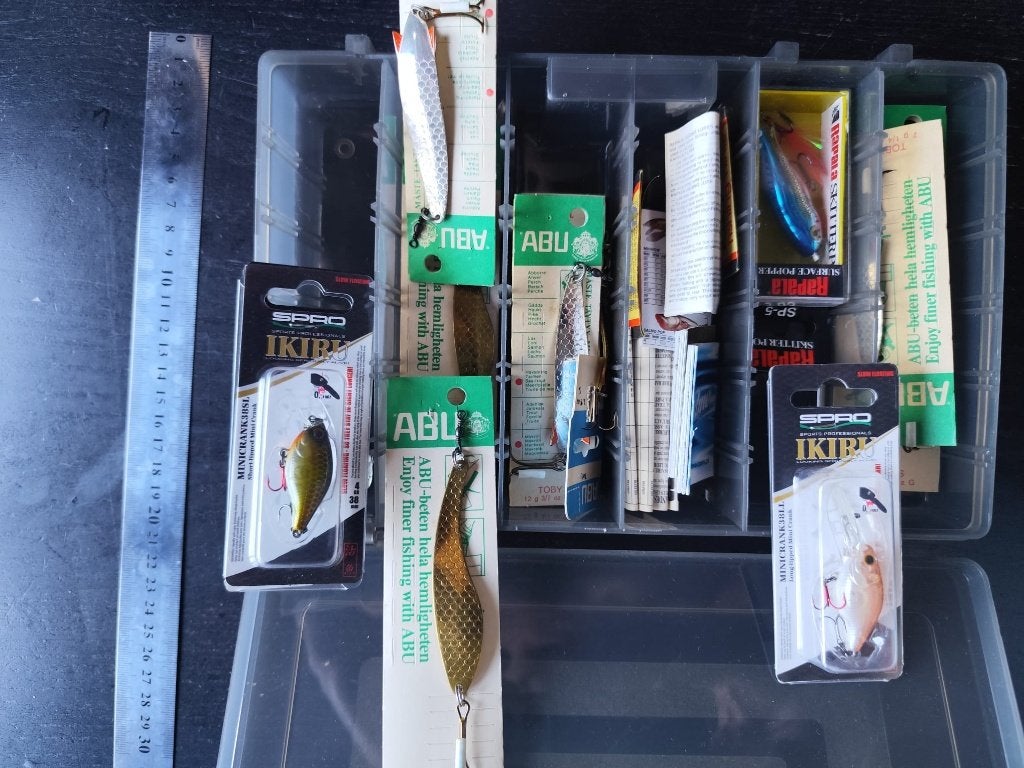 Kunstaas Tacklebox, ABU Toby Lepels, Rapala, Spro Ikiru, Ophalen of Verzenden, Zo goed als nieuw, Overige typen