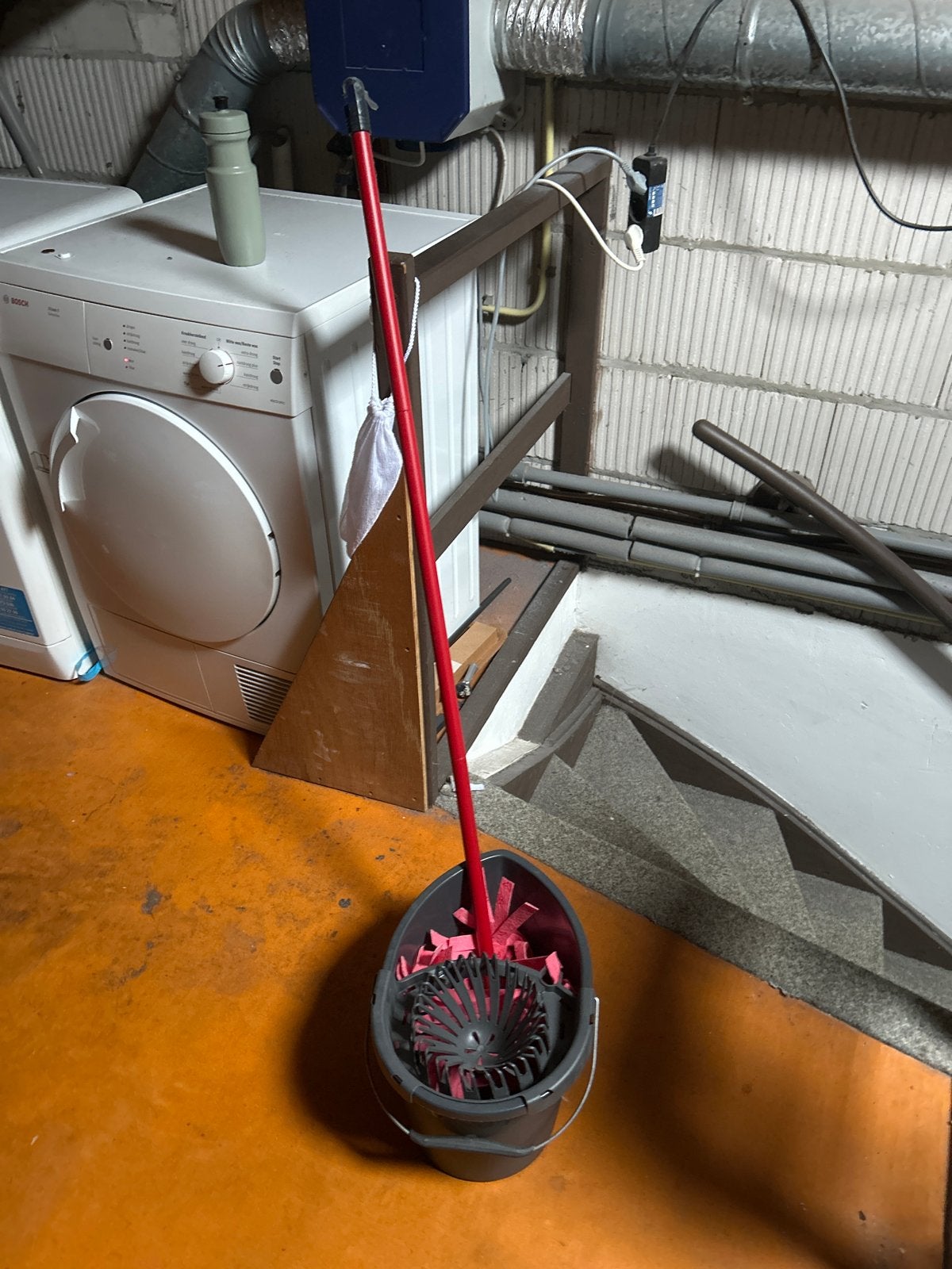 Vileda EasyWring & Clean Dweilsysteem met Emmer, Ophalen, Dweilemmer, -bak, of -wagen