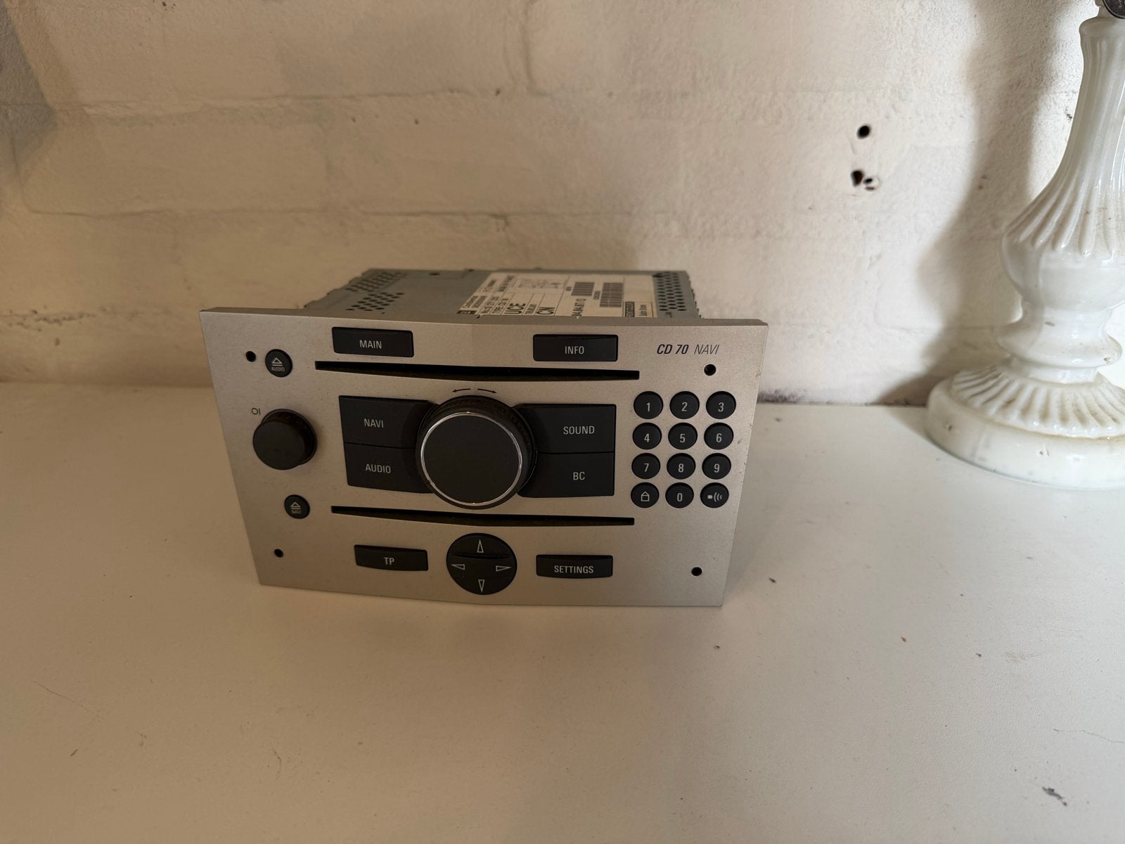 Opel CD 70 Navi autoradio - Continental, Auto diversen, Ophalen of Verzenden, Gebruikt