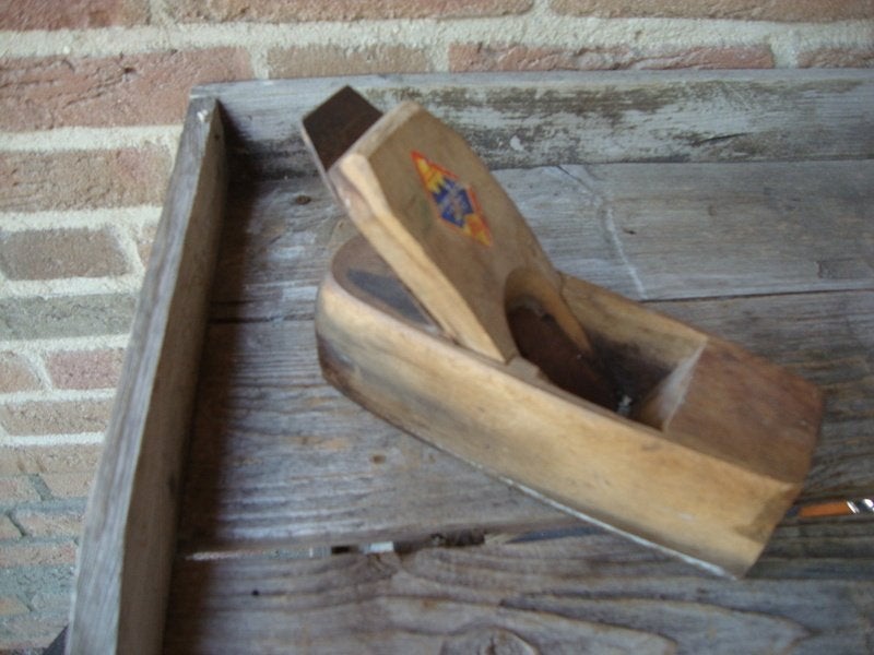 Te koop: Oude houten schaaf., Ophalen of Verzenden, Gebruikt
