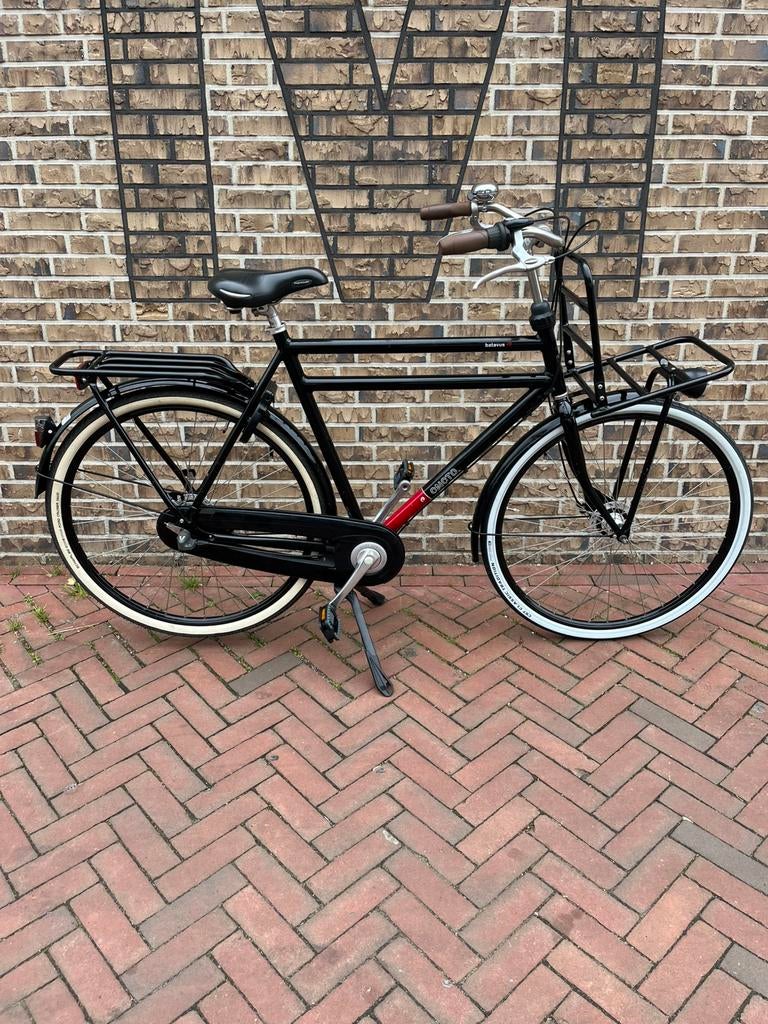 Batavus CNCTD transportfiets herenfiets 61cm, Ophalen, Gebruikt, Versnellingen, Batavus