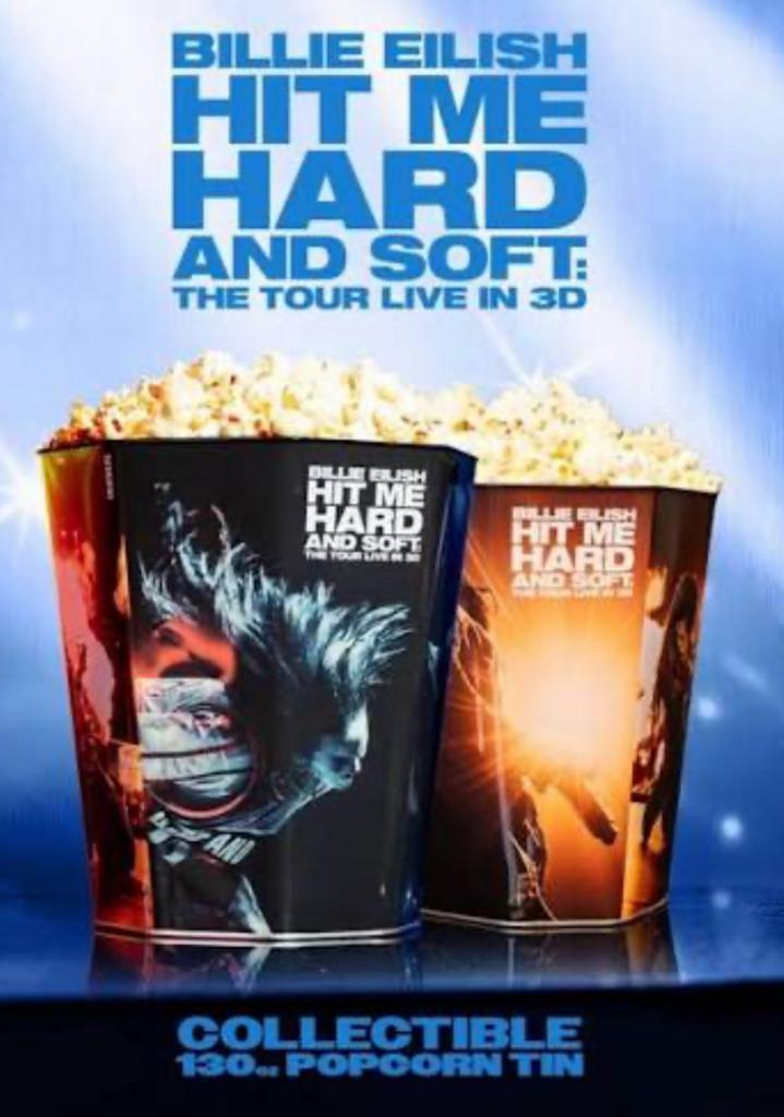 GEZOCHT, Billie Eilish popcorn bucket, Cd's en Dvd's, Blu-ray, Ophalen of Verzenden, Zo goed als nieuw