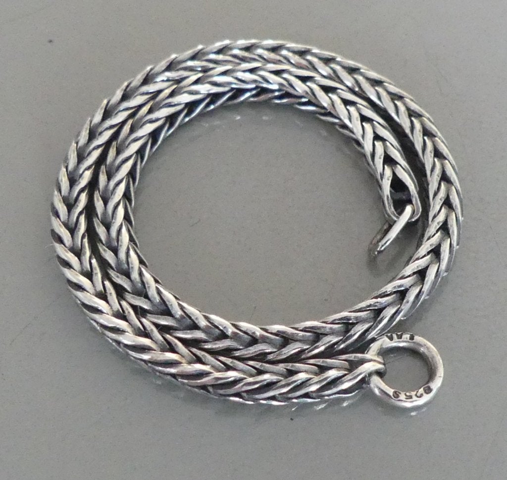 Trollbeads ZILVEREN ARMBAND 18 cm, Sieraden, Tassen en Uiterlijk, Bedels, Gebruikt, -, Verzenden, -