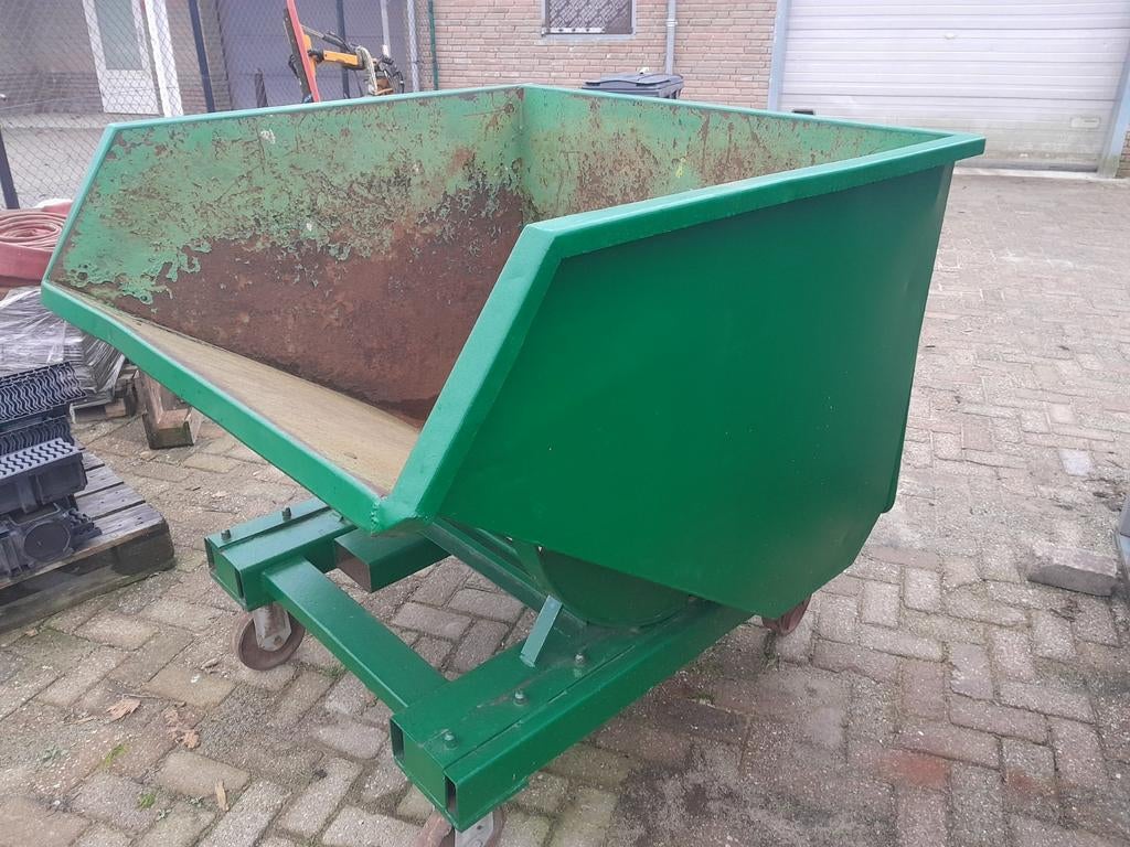 Kiepbak voor heftruck spanenbak, Ophalen of Verzenden