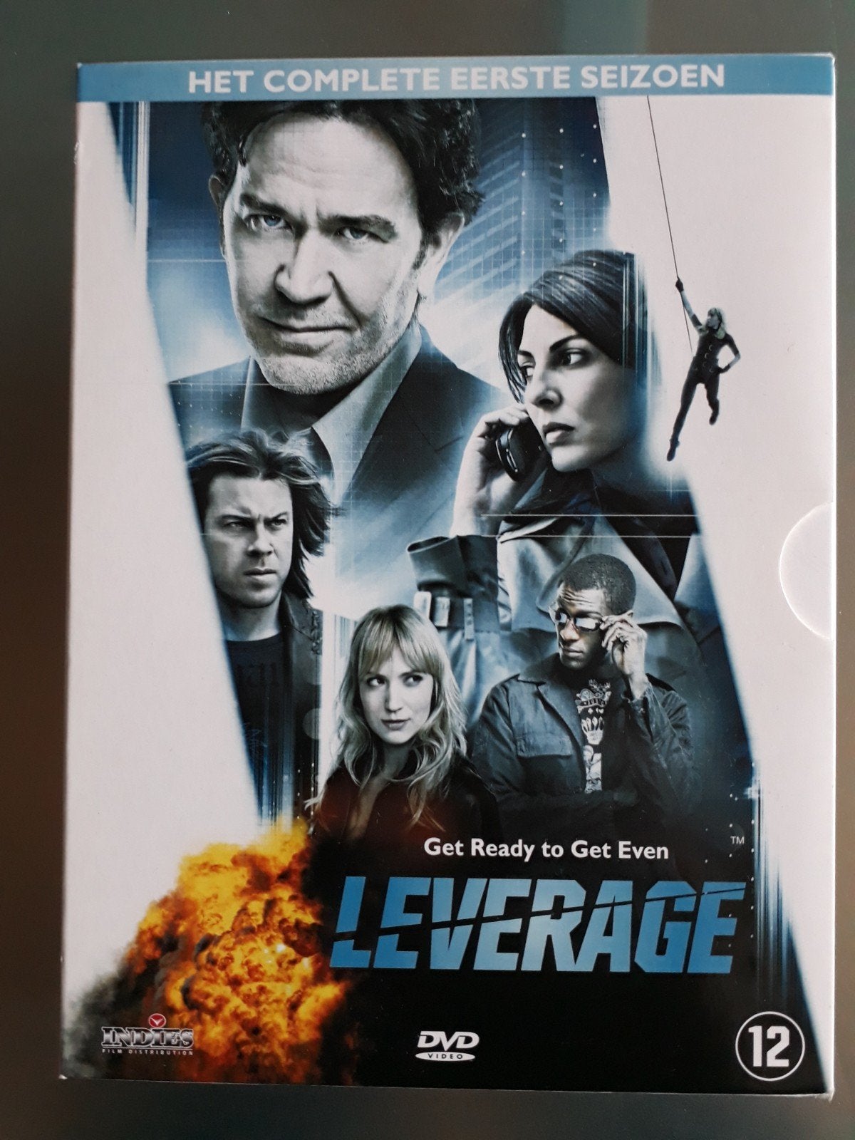 Dvdbox leverage seizoen 1., Vanaf 9 jaar, Ophalen of Verzenden, Zo goed als nieuw, Actiekomedie