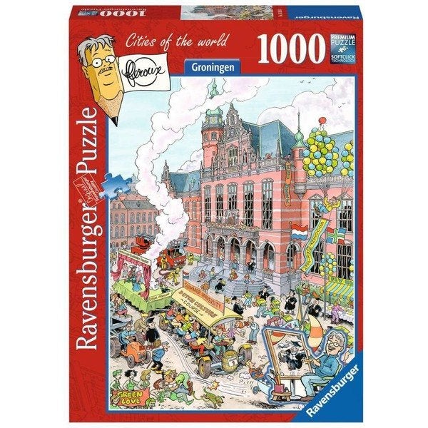 Ravensburger: Fleroux: Groningen 1000 stukjes, Ophalen of Verzenden, 500 t/m 1500 stukjes, Nieuw, Legpuzzel