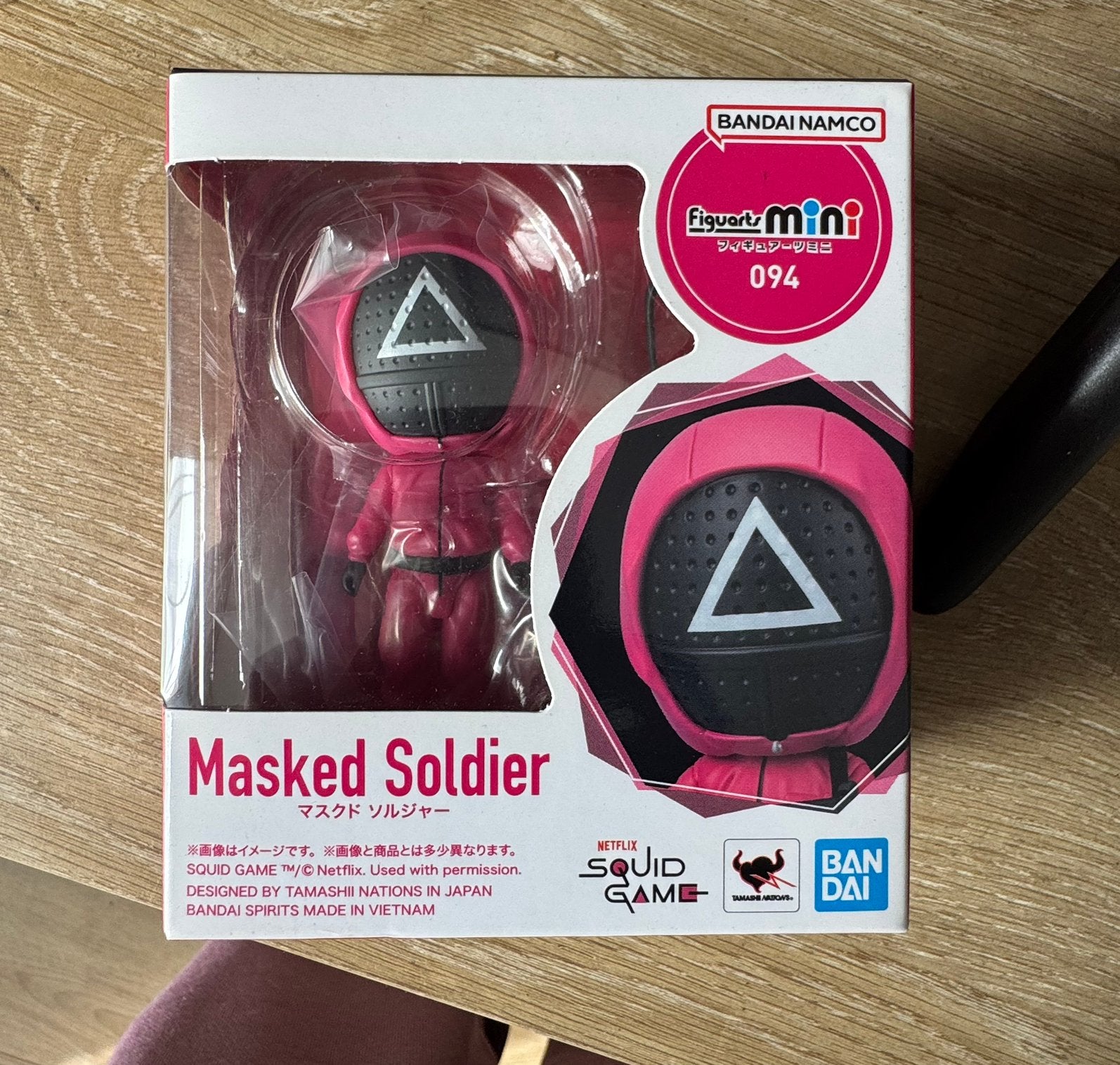 Masked Soldier Triangle 094 - Squid Game - Figuarts Bandai, Ophalen of Verzenden, Nieuw