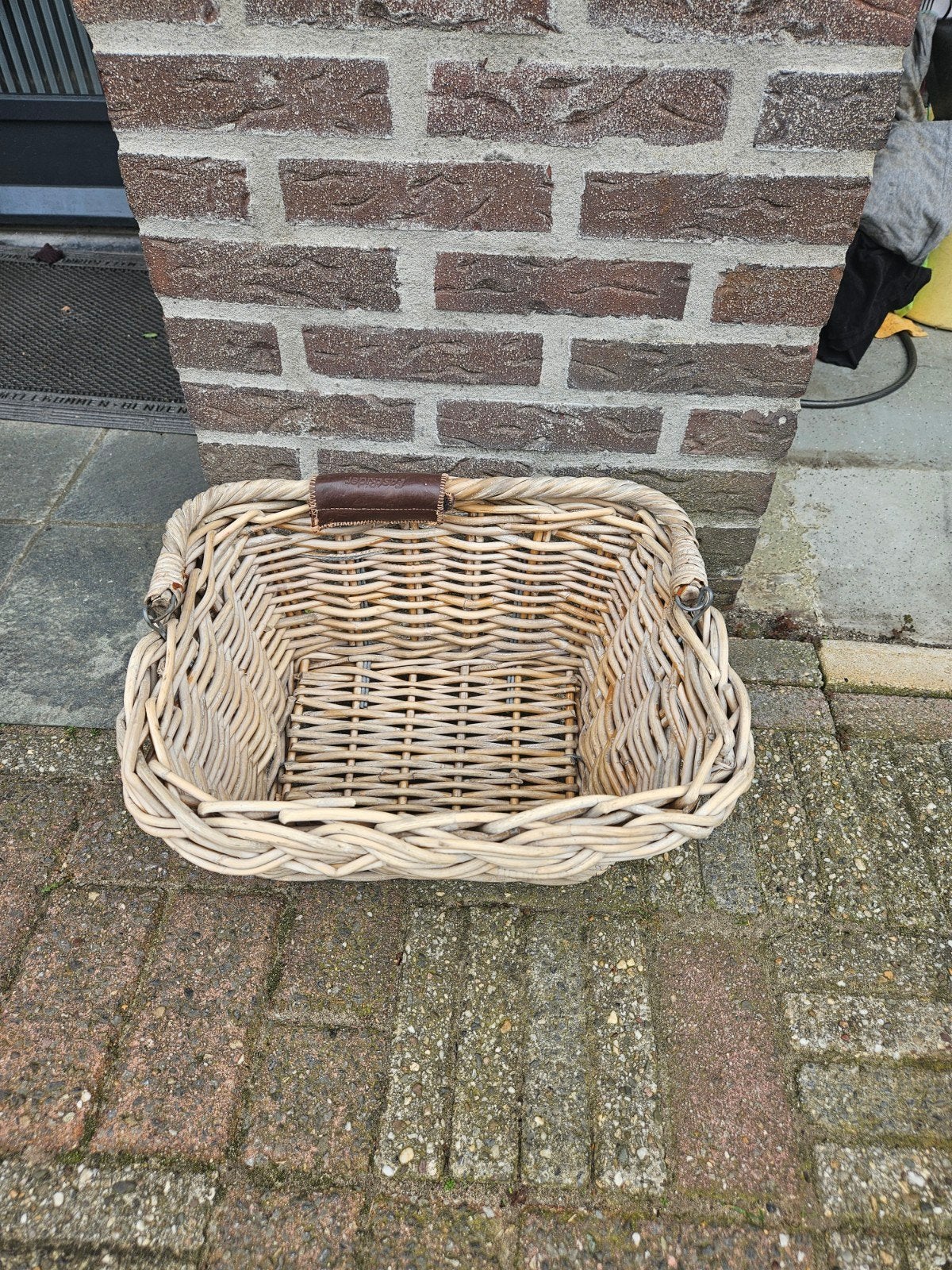 FastRider fietsmand, riet, voorop, Ophalen, Gebruikt, FastRider, Stuurbevestiging