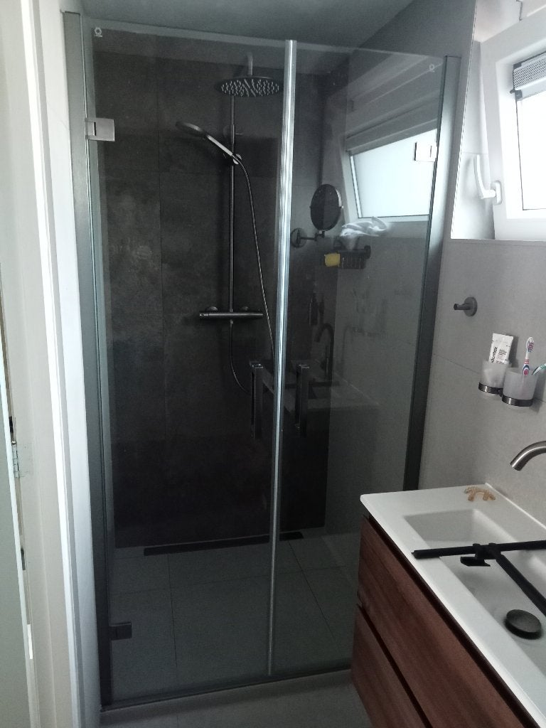 TrisLine douchewand, Ophalen, 100 tot 150 cm, Overige typen, Nieuw