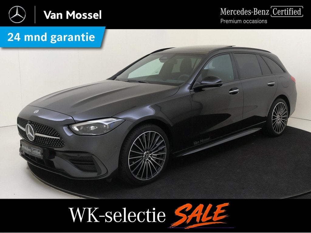 Mercedes-Benz C-klasse Estate 300 e AMG Line Premium Plus /P, Auto's, Automaat, Achterwielaandrijving, 4 cilinders, 2020 kg