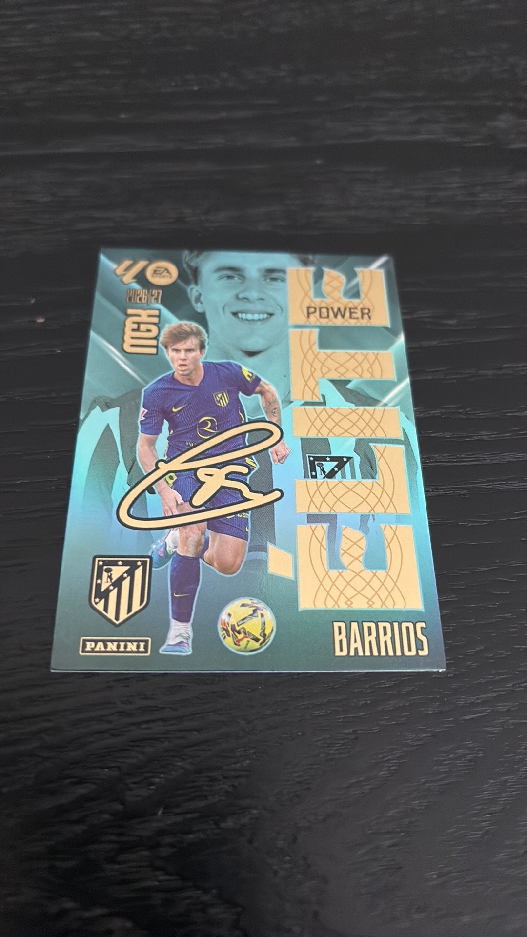 Panini MGK2026-2027 Barrios Elite Nieuw, Ophalen of Verzenden, Nieuw, Buitenlandse clubs, Poster, Plaatje of Sticker