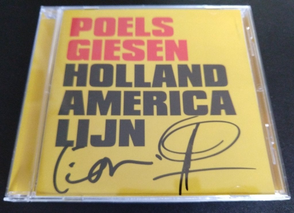 Poels Giesen - Holland America Lijn (12-track cd gesigneerd), Pop, Ophalen of Verzenden, Zo goed als nieuw, Eerste persing