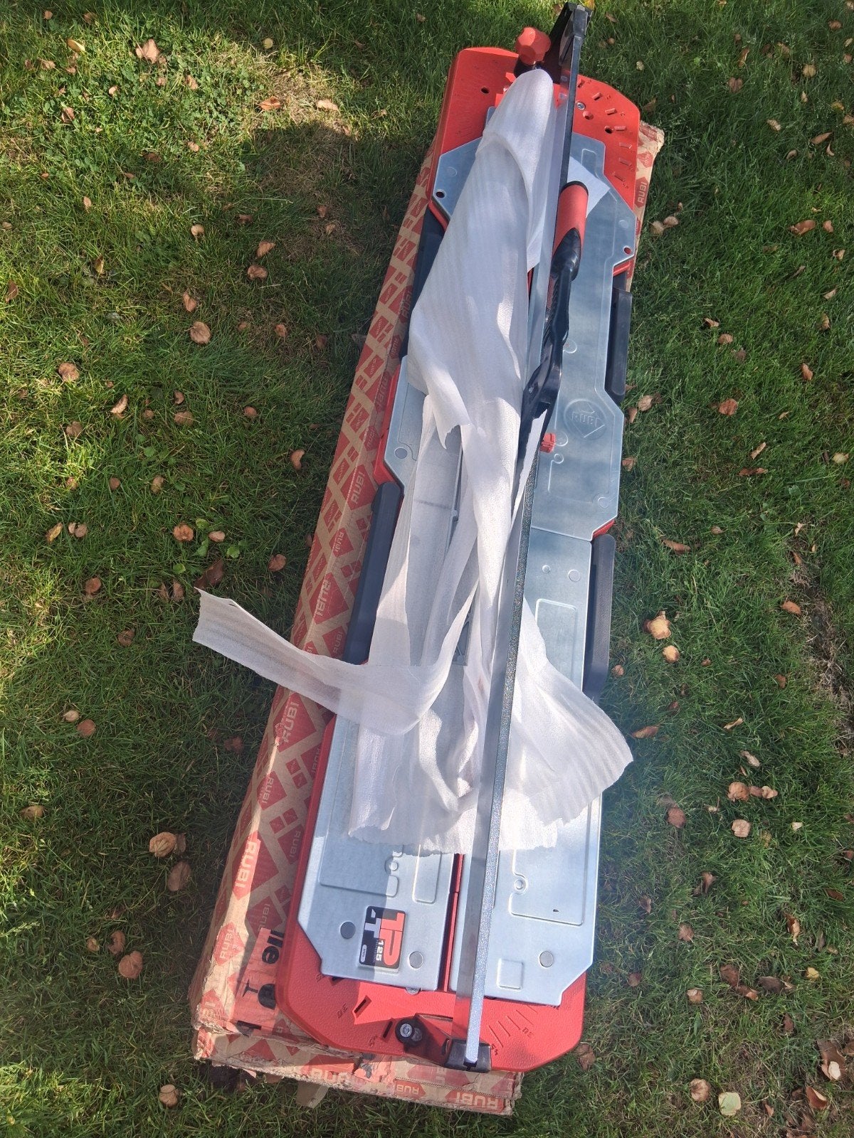 Rubi Tegelsnijder nieuw TP-125T, Doe-het-zelf en Verbouw, 60 cm of meer, Nieuw, Ophalen of Verzenden, Minder dan 5 m²