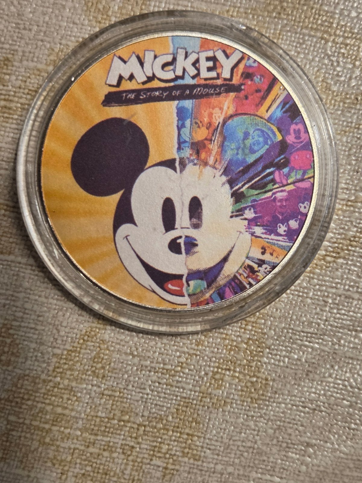 Mickey Mouse Munt - The Story of a Mouse, Ophalen of Verzenden