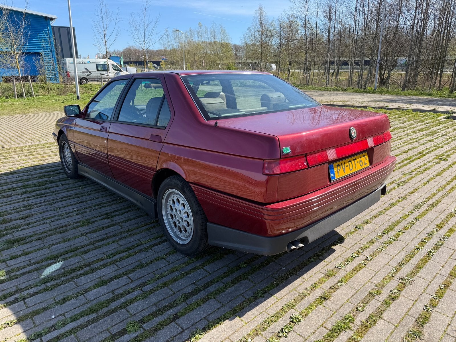 Alfa Romeo 164 3.0 Q4 4WD 1996 Rood, foto 2