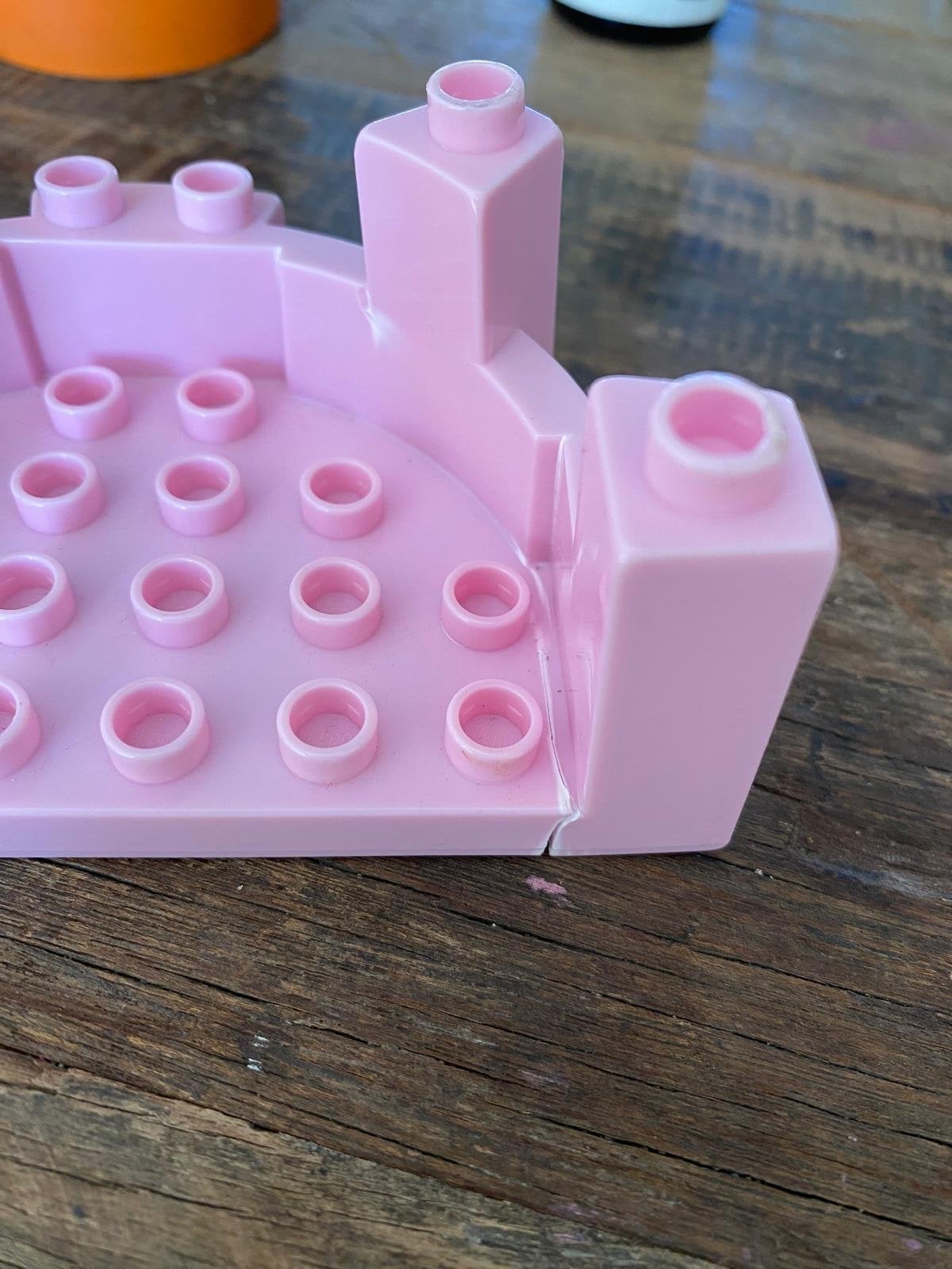 Lego Duplo Prinsessenkasteel met kleine barst, Kinderen en Baby's, Gebruikt, Ophalen of Verzenden, Compleet, Complete set