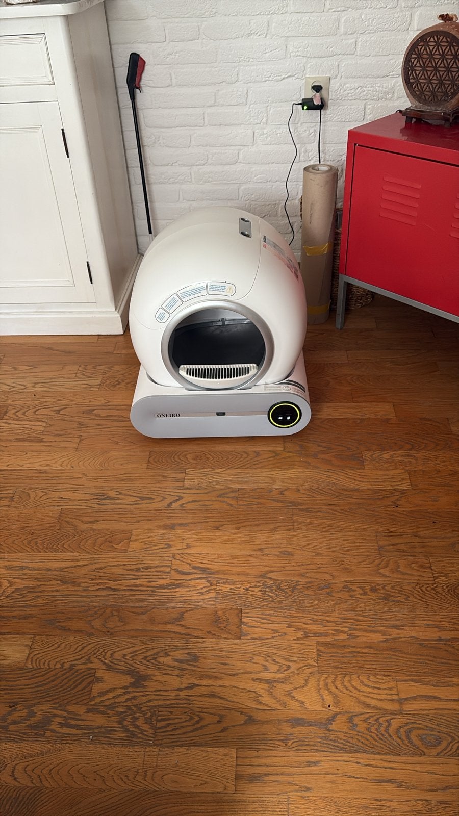 Elektrische kattenbak, Oneiro., Dieren en Toebehoren, Kattenbakken, Ophalen of Verzenden, Zo goed als nieuw