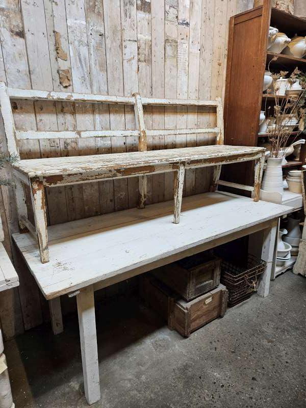 brocante bank ``WOONWINKEL RUSTIEK``, Ophalen