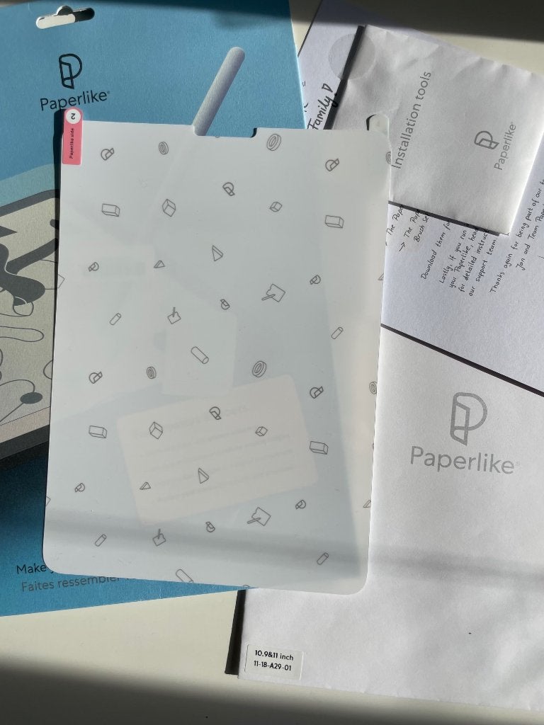 Paperlike screenprotector (1st) iPad Pro 11" & Air 10.9", Ophalen of Verzenden, Nieuw, Overige typen, Apple