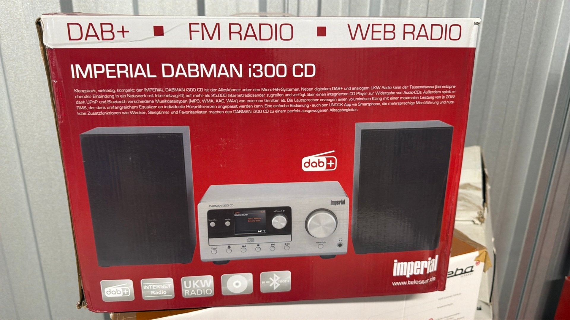 IMPERIAL DABMAN i300 CD Microset met DAB+, FM en Web Radio, Overige merken, Nieuw, Ophalen of Verzenden, Microset