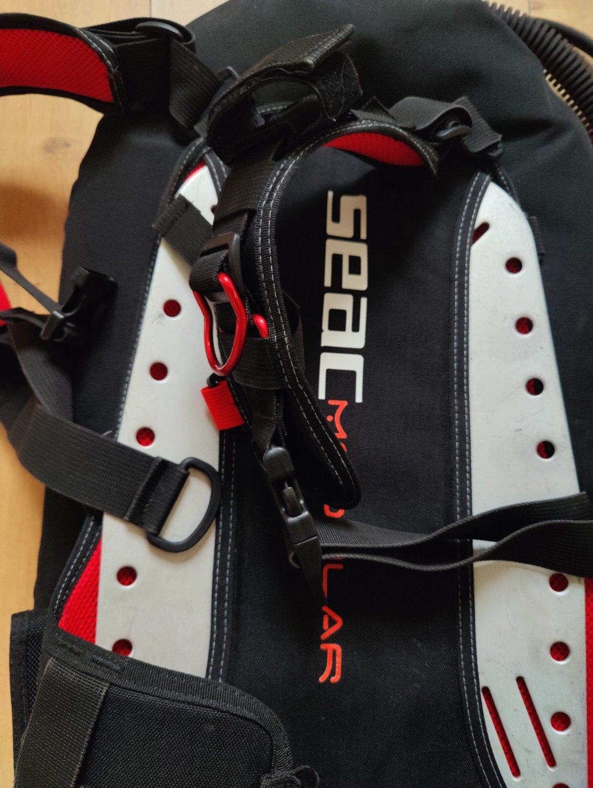 Seac Modular Wing - Zo goed als nieuw duikvest, Watersport en Boten, Duiken, Ophalen of Verzenden, Zo goed als nieuw, Trimvest of Wing