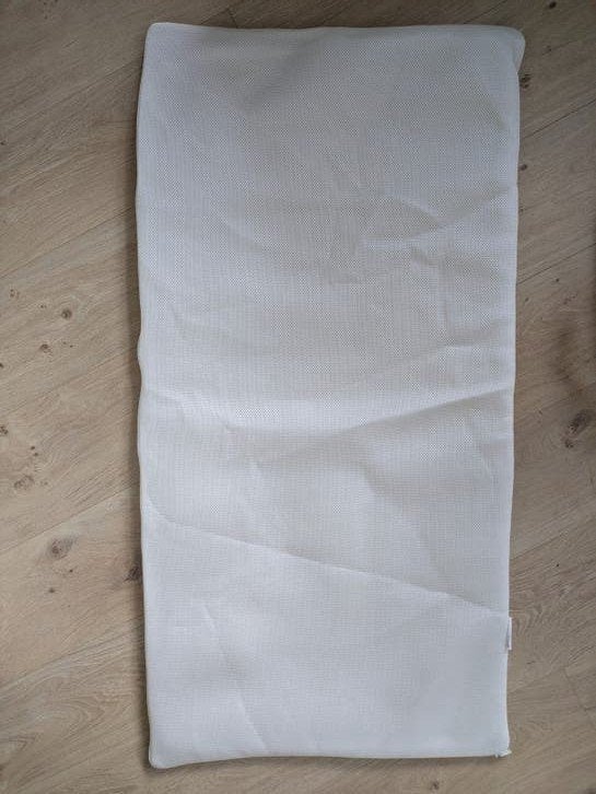 Airgosafe topper voor ledikant 60x120 wit, Ophalen of Verzenden, Zo goed als nieuw, Ledikant