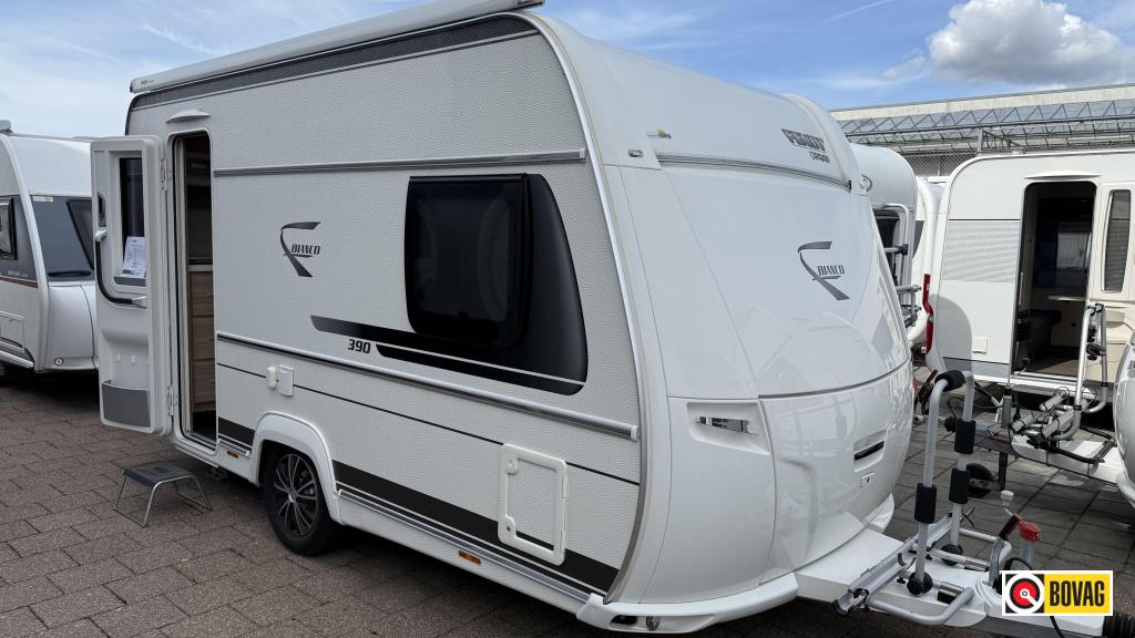 Fendt Bianco Activ 390 FH, Caravans en Kamperen, Caravans, Treinzit, Tot en met 3, Schokbreker, Overige typen