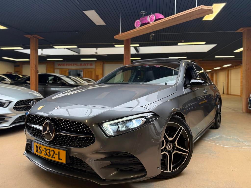Mercedes-Benz A-klasse 200 Business Solution AMG Pano Sfeer, Auto's, Mercedes-Benz, Bedrijf, Te koop, A-Klasse, ABS, Achteruitrijcamera
