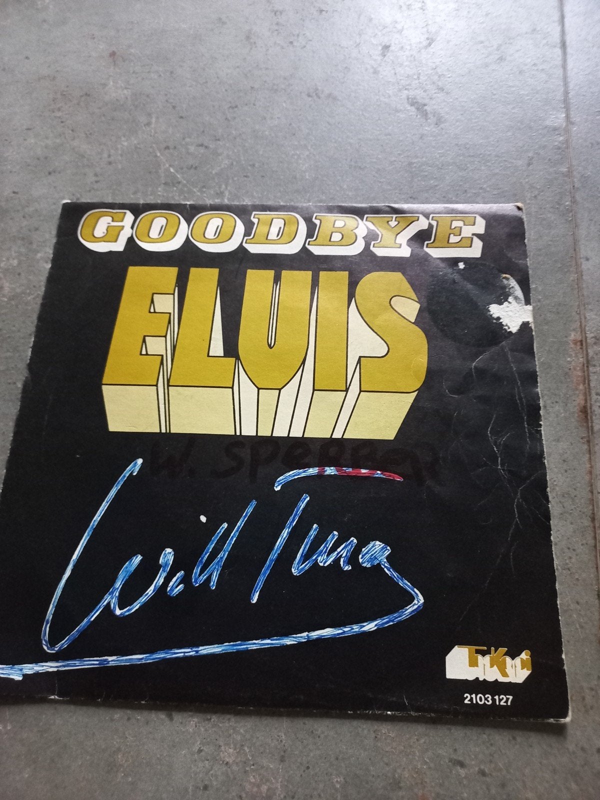 Goodbye Elvis - Will Tura (Vinyl Single), Ophalen of Verzenden, Gebruikt, 7 inch, Nederlandstalig