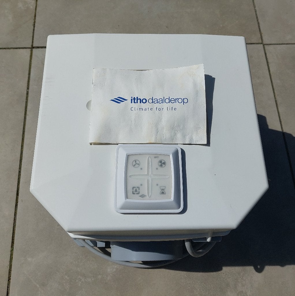Itho Daalderop CVE-S ECO SP ventilatiebox met vochtsensor, Doe-het-zelf en Verbouw, Ventilatie en Afzuiging, Ophalen of Verzenden