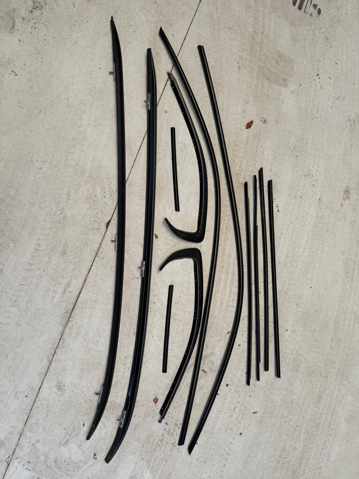 BMW F30 F31 Shadowline raamlijsten dakrails | Shadow Line, Ophalen of Verzenden, Gebruikt, BMW