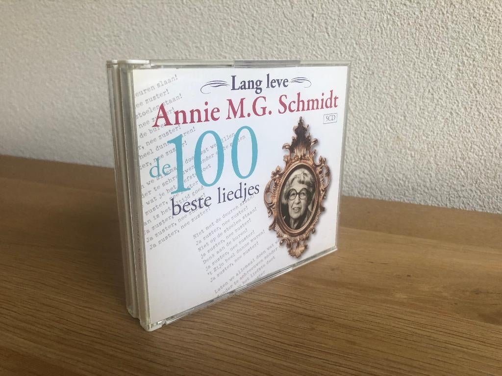 Lang Leve Annie M.G. Schmidt 100 beste liedjes 5 cd’s 2011, Ophalen of Verzenden, Zo goed als nieuw, Overige genres, Boxset