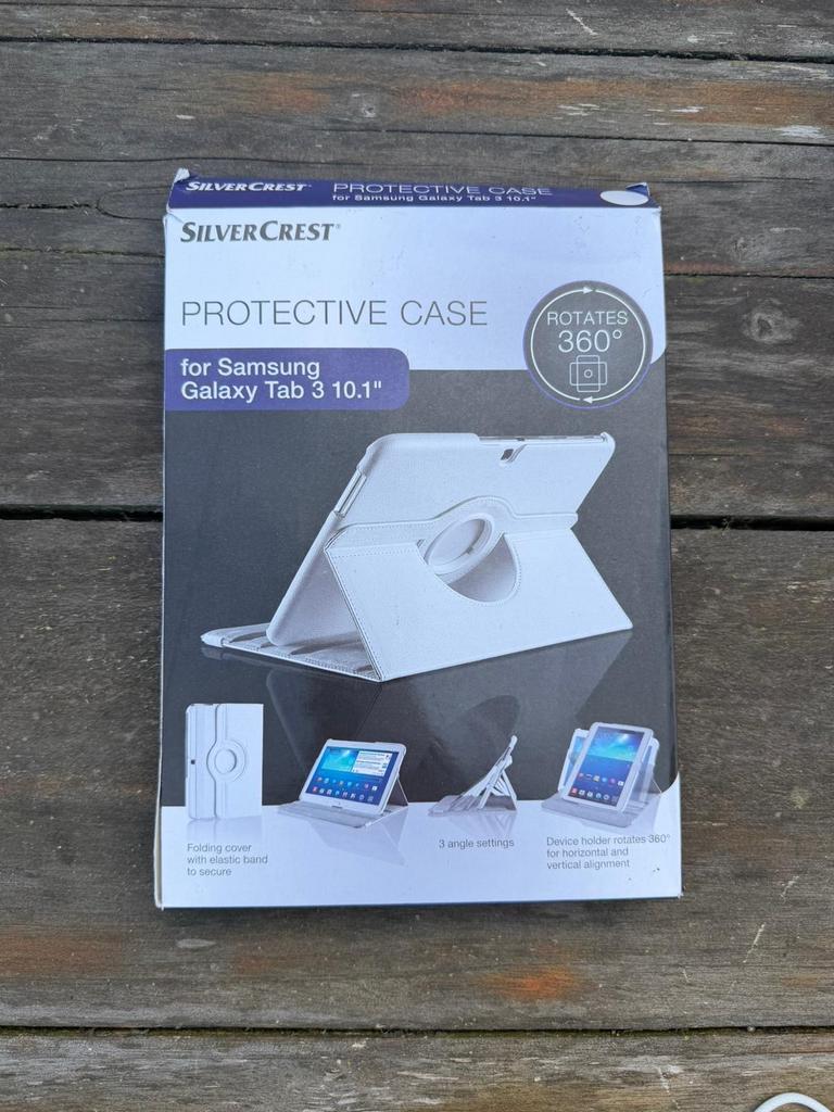 Silvercrest Tablet Hoes voor Samsung Galaxy Tab 3 10.1", Ophalen of Verzenden, Nieuw, 10 inch, Bescherming voor- en achterkant