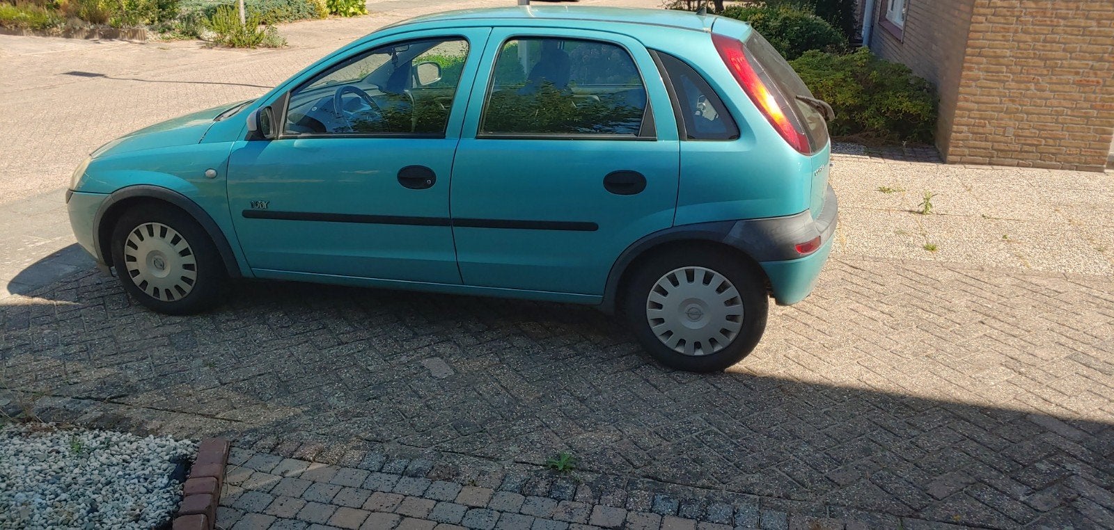 Opel Corsa 1.2 16V 5D 2003 Grijs, Auto's, Opel, Particulier, Corsa, Benzine, C, Hatchback, Handgeschakeld, Origineel Nederlands