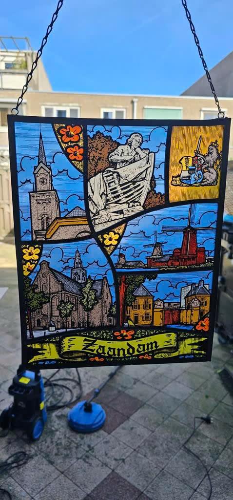 GEZOCHT: Glas in lood raamhangers Zaandam en Amsterdam, Ophalen of Verzenden