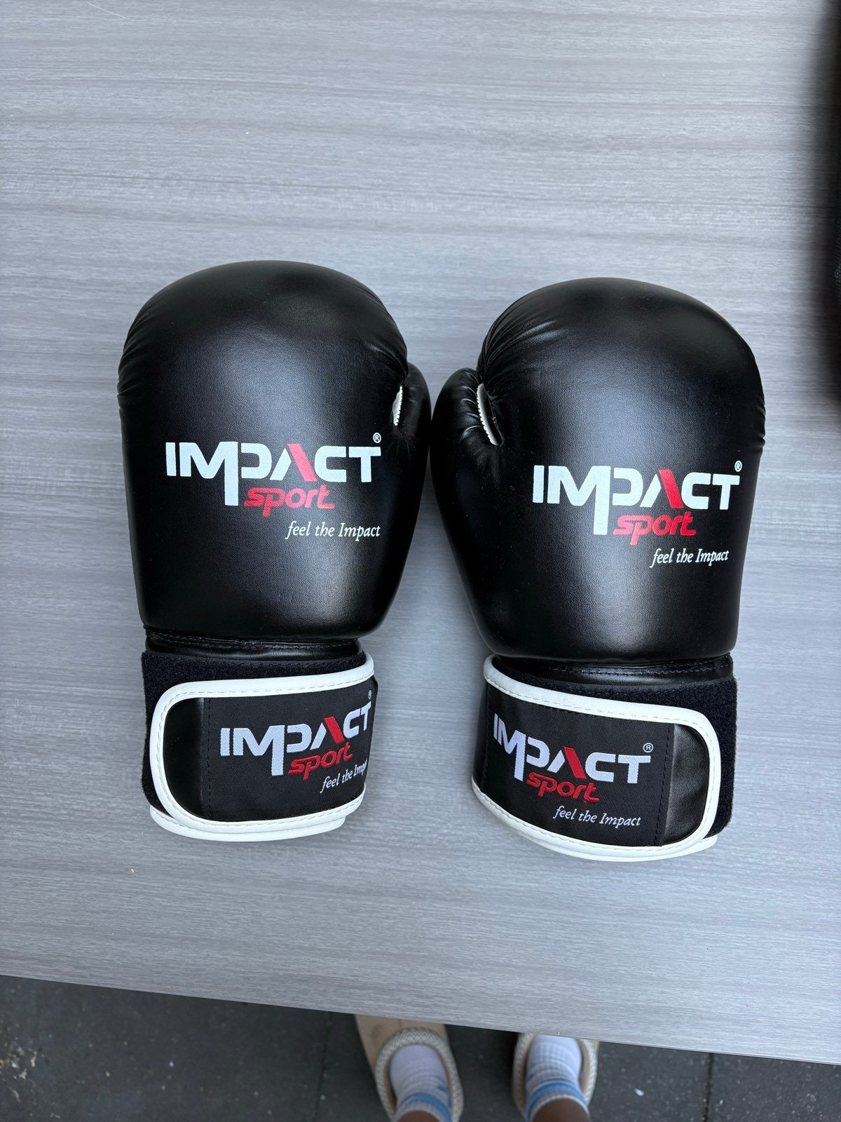 Impact Sport Bokshandschoenen - Zwart, Sport en Fitness, Boksen, Ophalen of Verzenden, Nieuw, Bokshandschoenen