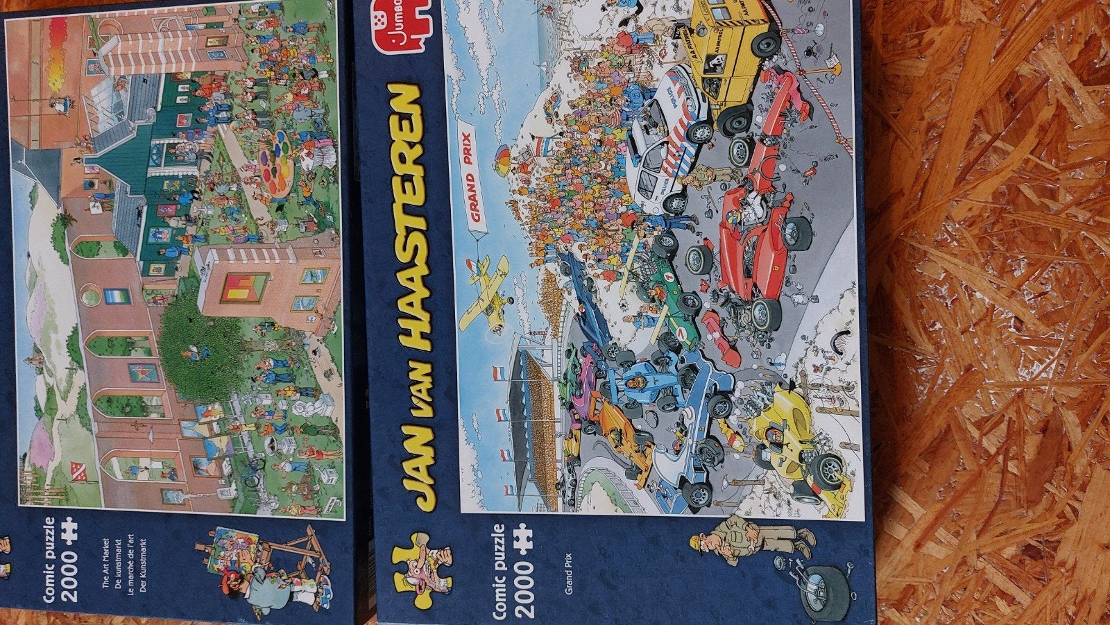 Puzzels 2000 stukjes Jan van Haasteren, Ophalen, Meer dan 1500 stukjes, Zo goed als nieuw