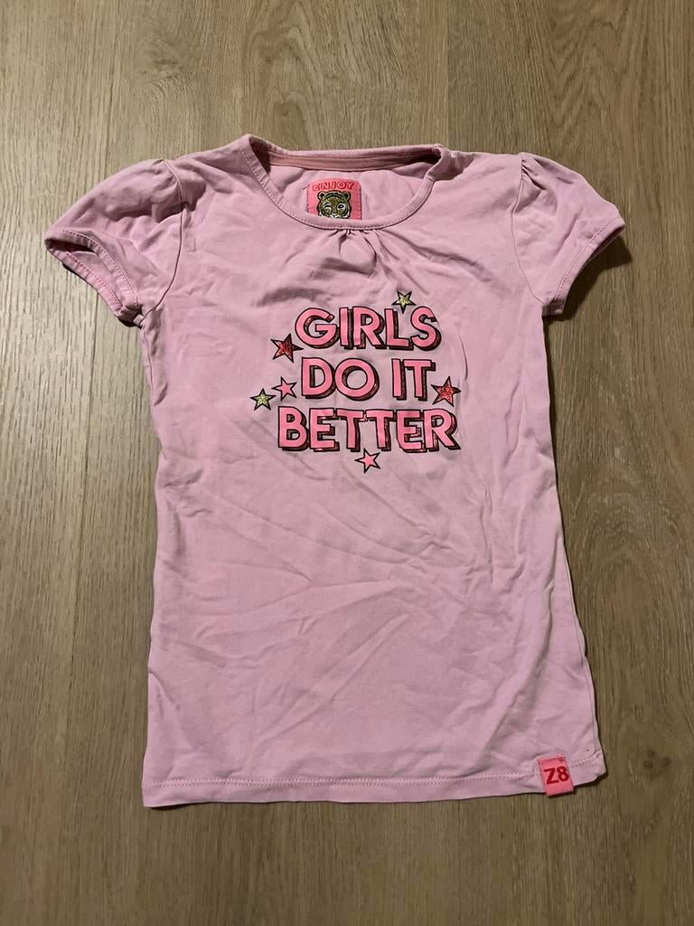 Z8 zhirt maat 116 / 122 girls do better style: Tessa, Ophalen of Verzenden, Zo goed als nieuw, Meisje, Jurk of Rok
