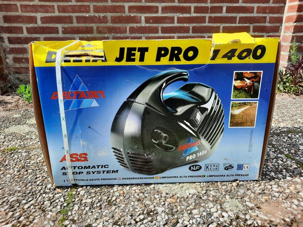 Nieuwe Delta Jet Pro 1400 hogedrukreiniger, Met autostop en -start, Nieuw, Ophalen of Verzenden, Delta