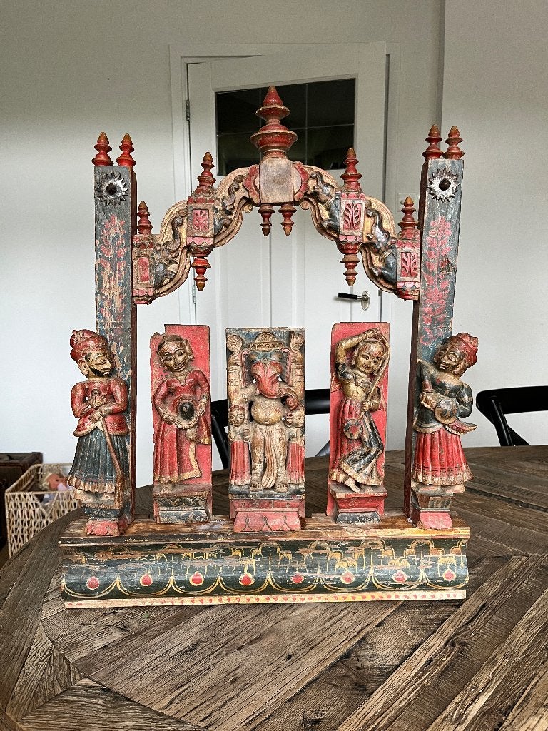Tempelaltaar/Huisaltaar India Datering 18e Eeuw, Antiek en Kunst, Ophalen