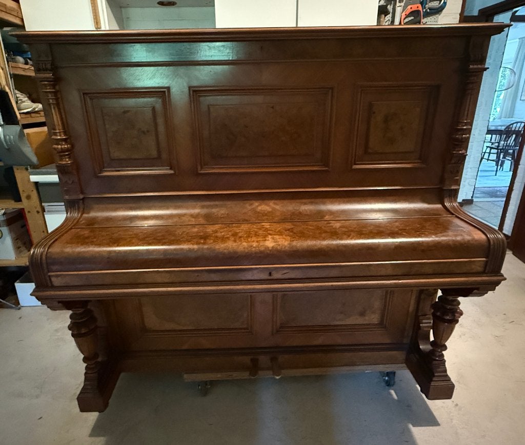 piano van R Lipp & Sohn, Ophalen, Gebruikt, Bruin, Piano
