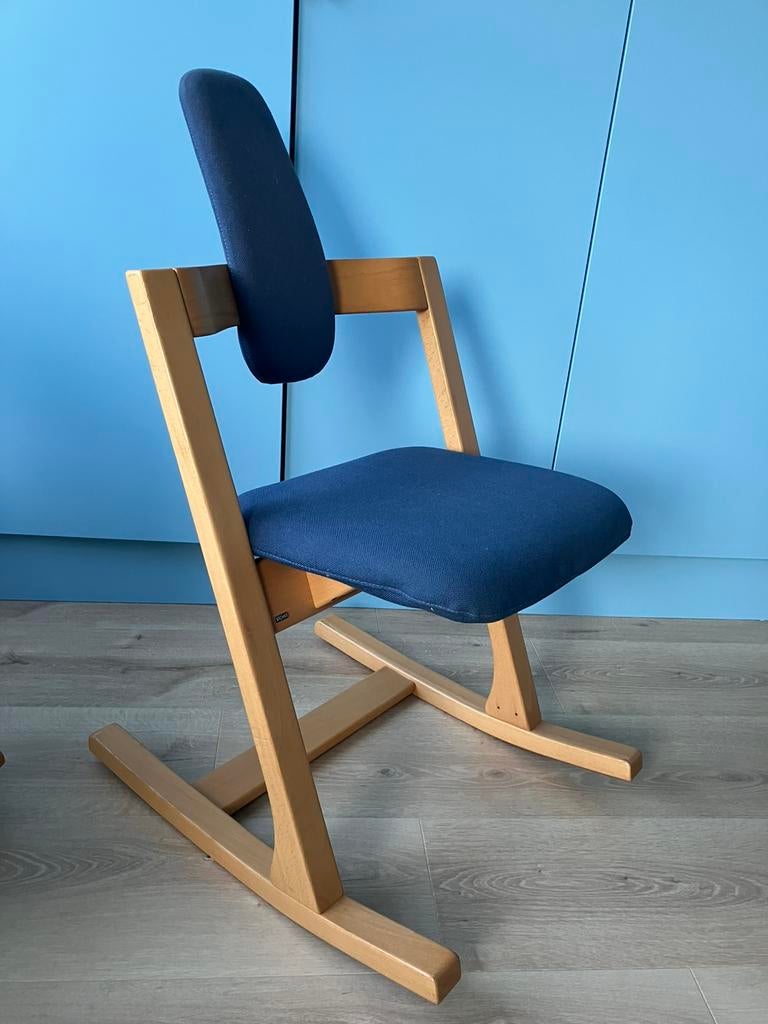 Stokke Pendulum Schommelstoel - Ergonomisch - Blauw, Ophalen, Blauw, Zo goed als nieuw, Eén