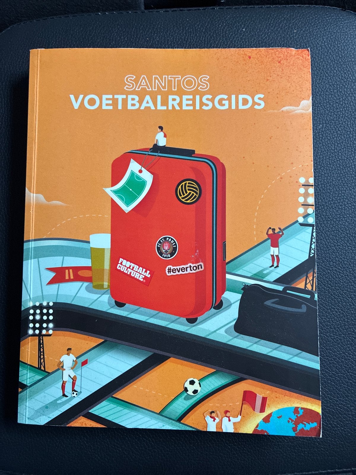 Santos Voetbalreisgids - Goede staat met kleine beschadiging, Boeken, Ophalen of Verzenden, Gelezen, Balsport