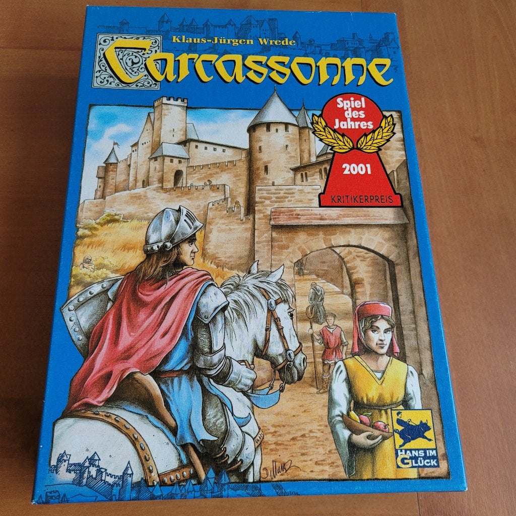Carcasonne met vier uitbreidingen, Hobby en Vrije tijd, Gezelschapsspellen | Bordspellen, Vijf spelers of meer, Ophalen of Verzenden